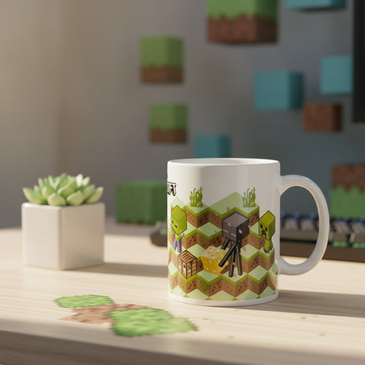 (Précommande) Mug en porcelaine Minecraft 325ml
