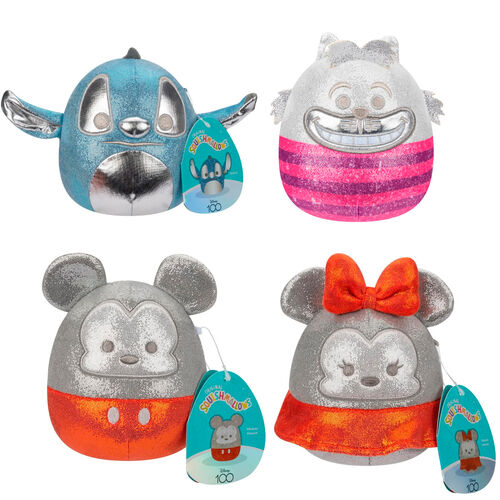 (Précommande) Coffret de 4 peluches Disney Squishmallows 12 cm