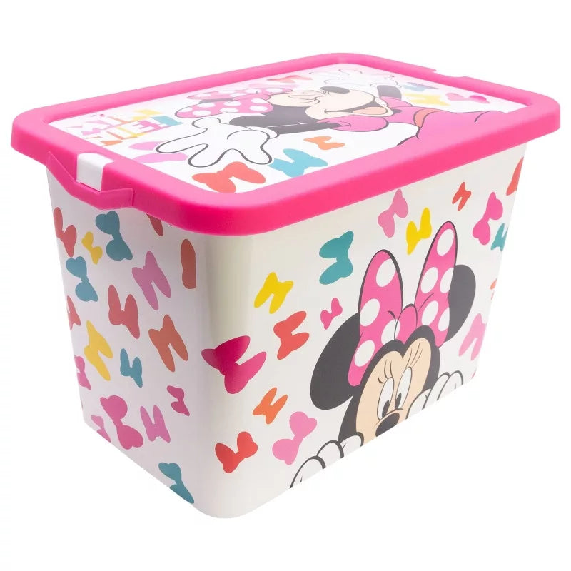 (Précommande) Boîte de rangement en plastique Minnie 7L