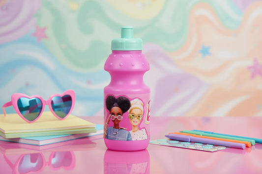 (Précommande) Gourde en plastique 350ml Barbie