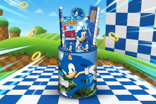 (Précommande) Ensemble de papeterie Sonic 7 pièces