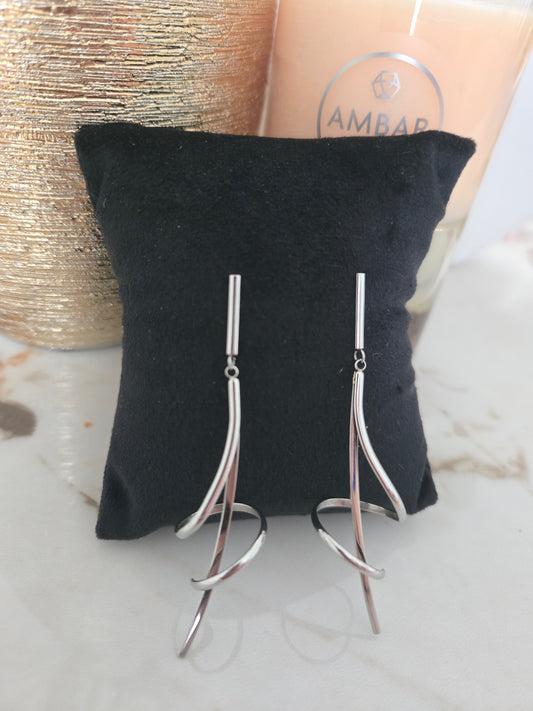 Boucles d'oreilles Victoria Silver