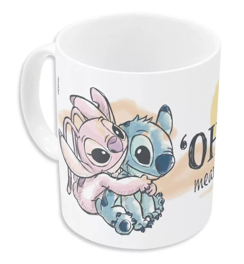 Tasse en porcelaine 325ml - Stitch