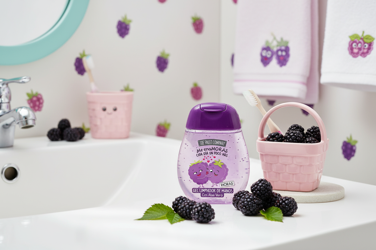 Gel hydroalcoolique parfumé - Mûre