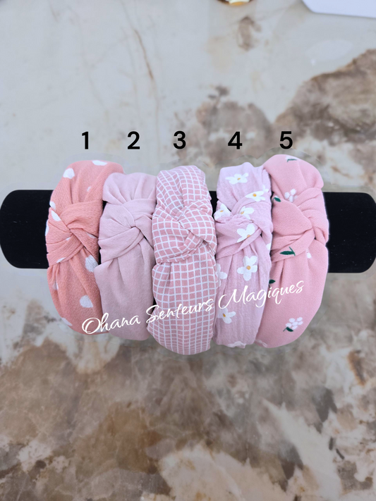 Serre tête roses