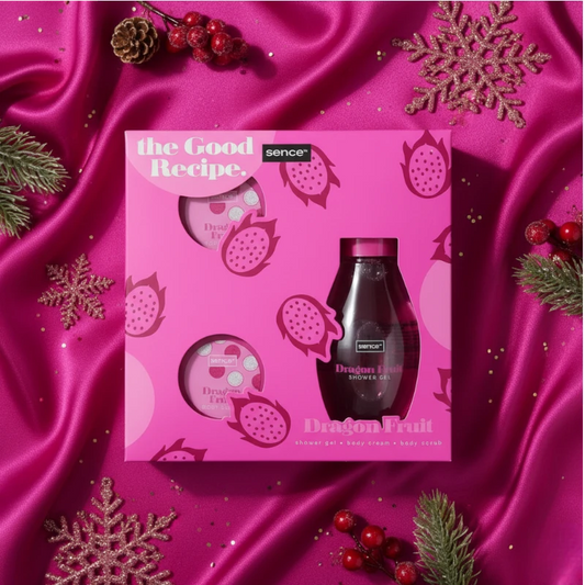 🐉 Coffret 3 pièces Sence Collection – Soins du corps Fruit du Dragon “The Good Recipe”