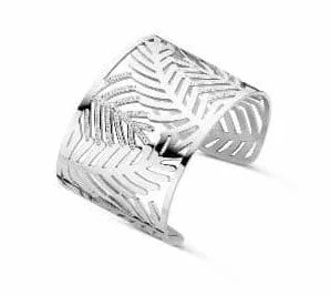 Bracelet Jungle argenté avec pierres