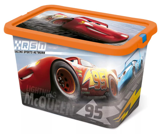(Précommande) Boîte de rangement en plastique Disney Cars 7L