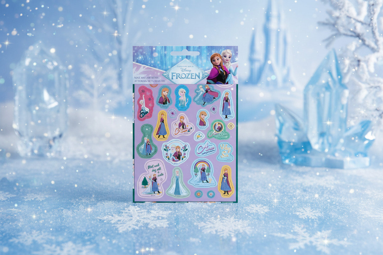 Ensemble de 600 autocollants - Reine des neiges