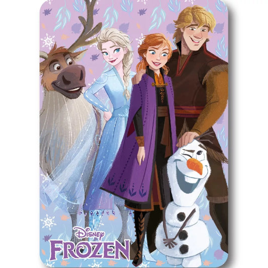 (Précommande) Plaid polaire Reine des neiges 100x140cm