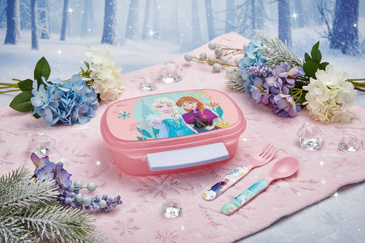 (Précommande) Coffret à sandwich et couverts Reine des neiges