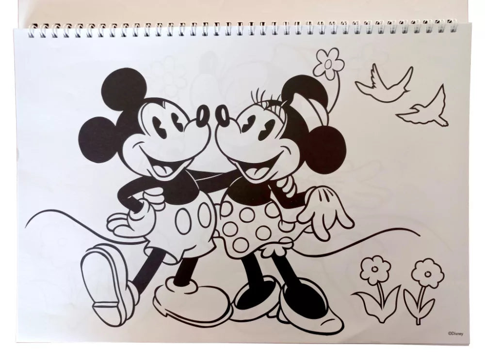 (Précommande) Carnet de croquis à spirale A/4 Minnie