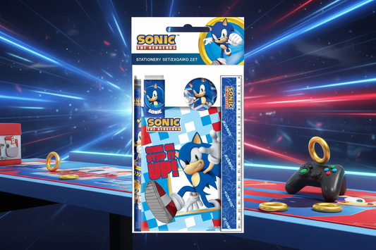 Ensemble de papeterie 5 pièces - Sonic