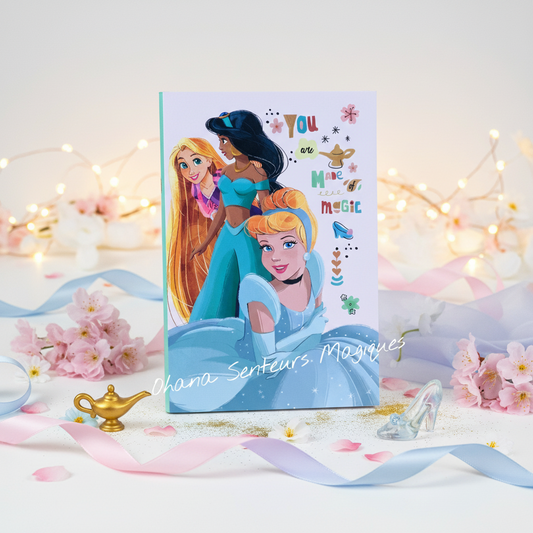 Cahier ligné 40 feuilles B/5 - Princesses