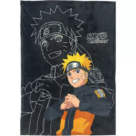 (Précommande) Couverture en flanelle Naruto 110x150cm