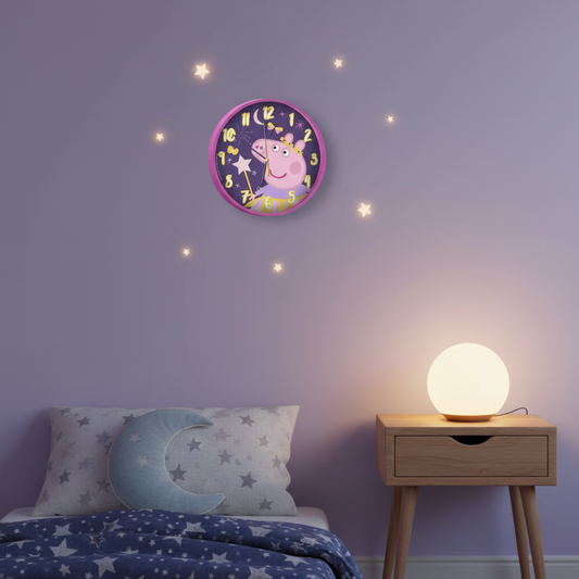 (Précommande) Horloge murale Peppa Pig 25 cm