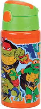 (Précommande) Bouteille en aluminium avec paille Tortues Ninja 500 ml