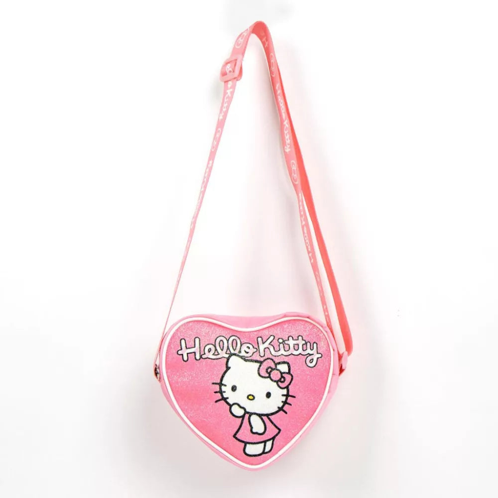 Sacoche à bandoulière pailletée Hello Kitty