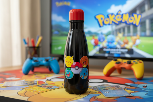 (Précommande) Bouteille Pokémon en acier inoxydable de 500 ml