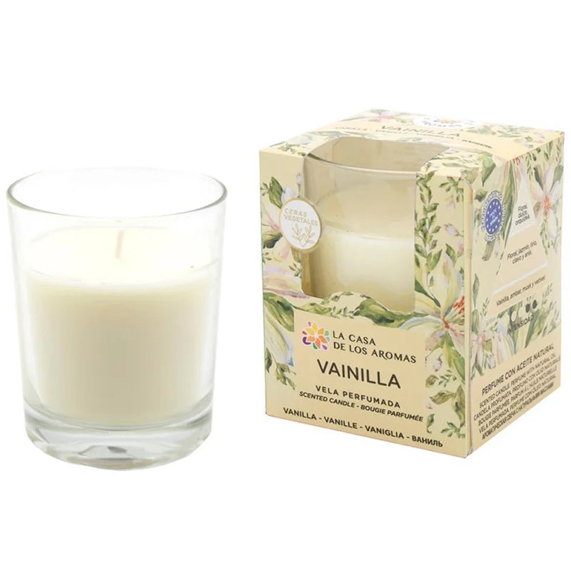 Bougie parfumée à la vanille – Bougie aromatique 140 g
