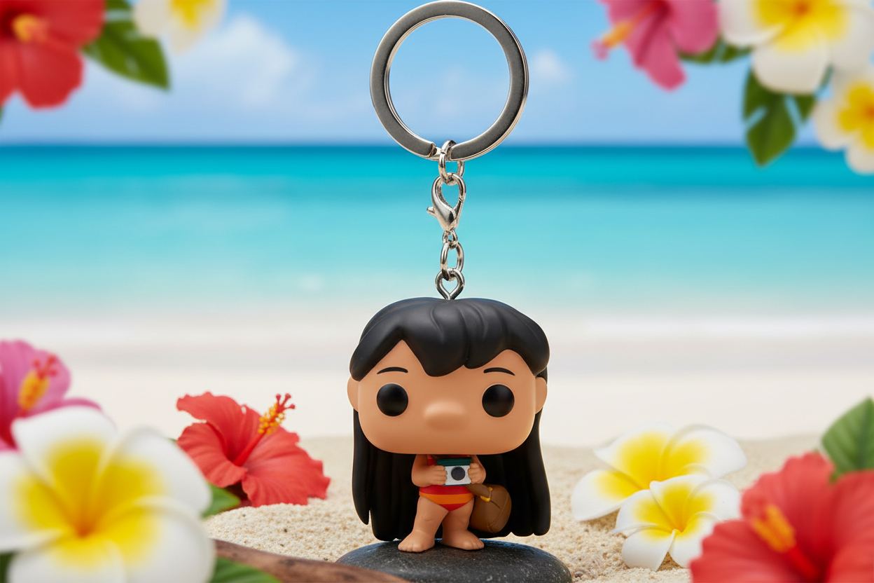 (Précommande) Porte-clés Pocket POP Disney Lilo et Stitch Lilo avec appareil photo