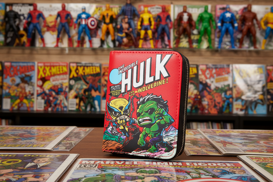 (Précommande) Portefeuille Loungefly Marvel Comic Action 50e anniversaire de Wolverine