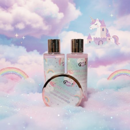 Coffret Licorne SWEET DREAMS 4 pièces