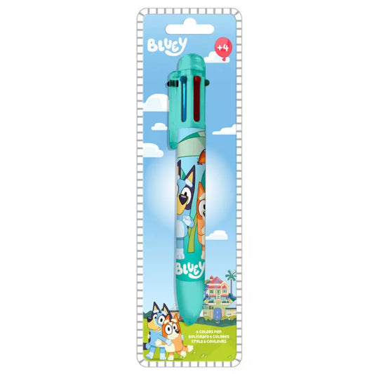 Stylo 6 couleurs - Bluey