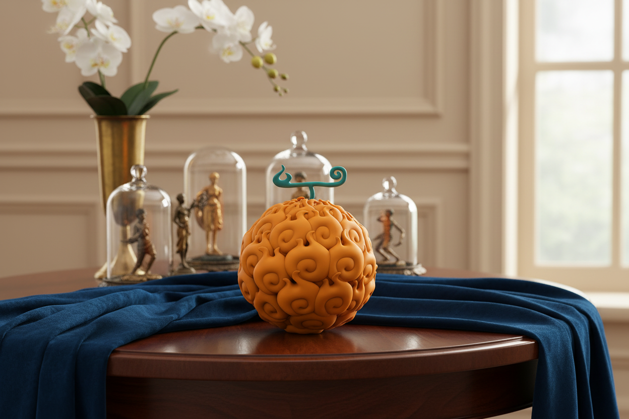 (Précommande)Tirelire Flame-Flamen Fruit One Piece 8 cm