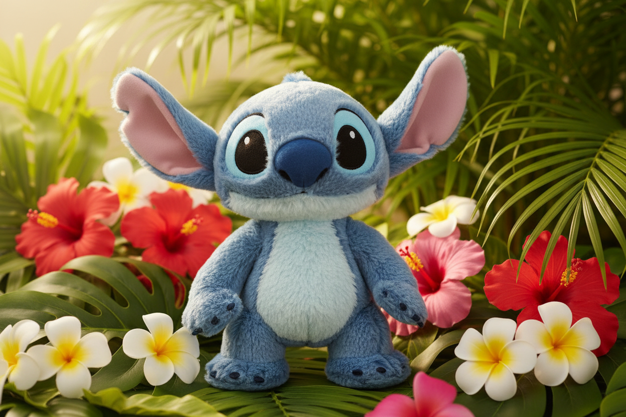 (Précommande) Peluche Stitch Le Film Disney 25 cm