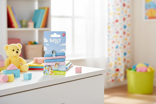 (Précommande) Ensemble de 4 élastiques à cheveux Bluey