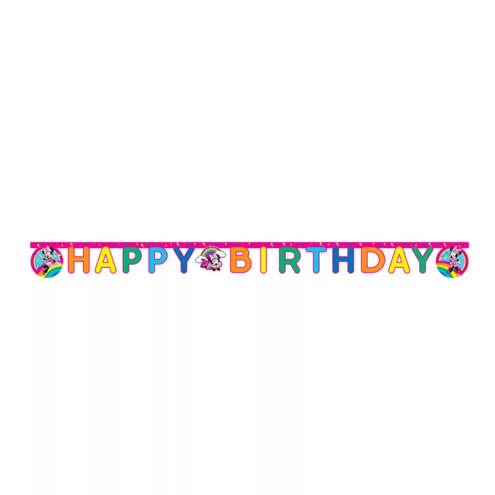 Panneau Joyeux anniversaire Minnie