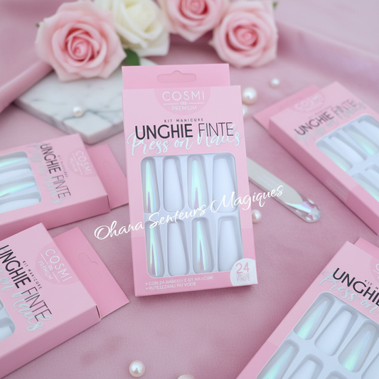 Kit faux ongles adhésifs premium