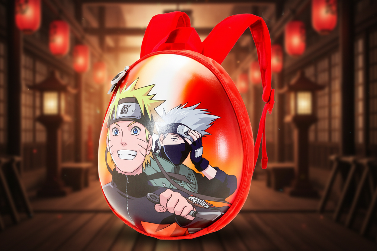 Sac à dos Eggy Action Naruto 28 cm