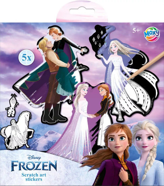 Autocollants à gratter Reine des neiges