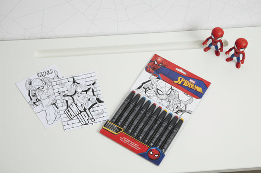 (Précommande) Livre de coloriage + 10 marqueurs Spiderman