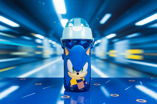 (Précommande) Gourde en plastique avec paille Sonic 500ml