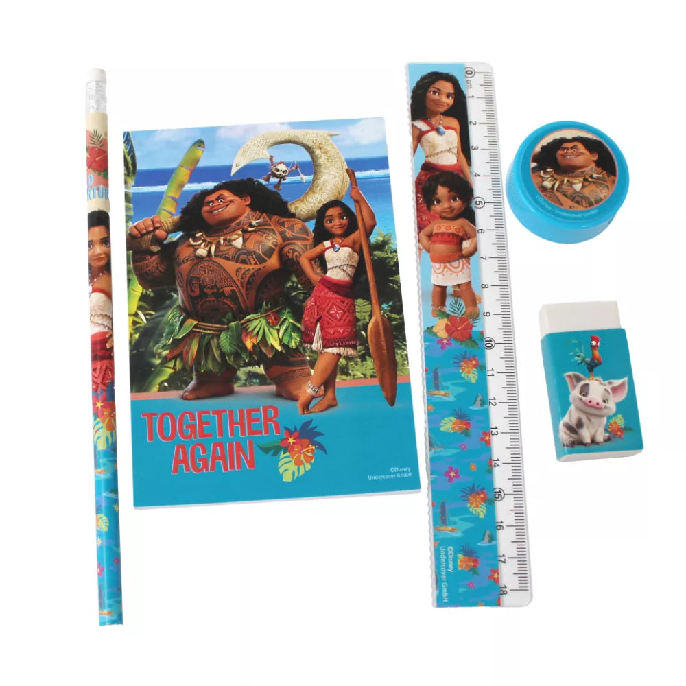 (Précommande) Ensemble de papeterie Vaiana 5 pièces