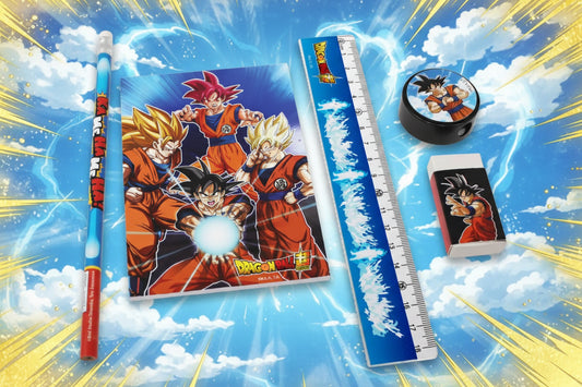 (Précommande) Ensemble de papeterie 5 pièces Dragon Ball