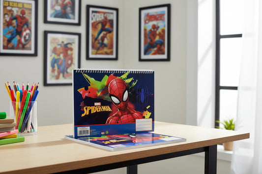(Précommande) Carnet de croquis à spirale A/4 Spiderman