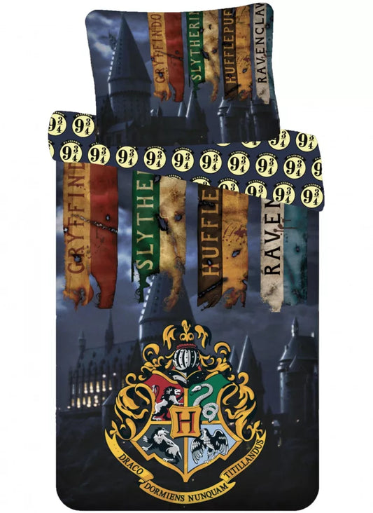 Parure de lit 1 personne Harry Potter