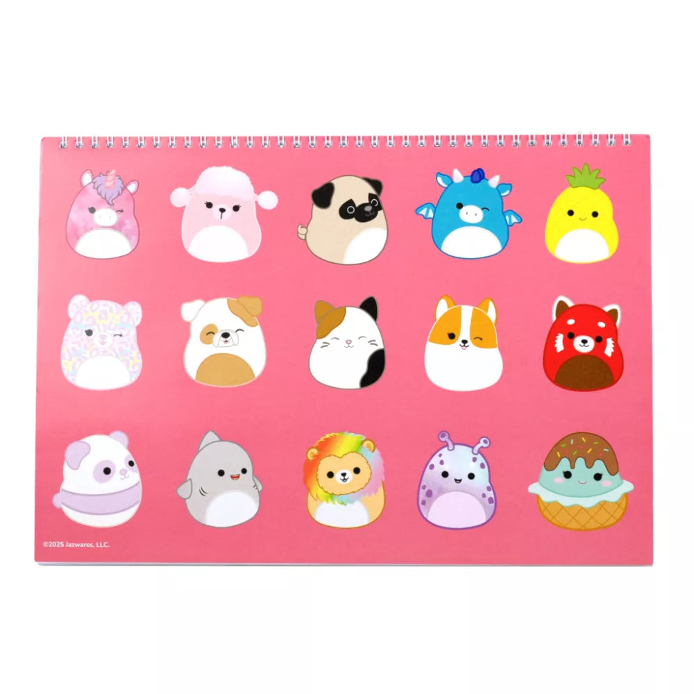 (Précommande) Carnet de croquis à spirale Squishmallows A/4