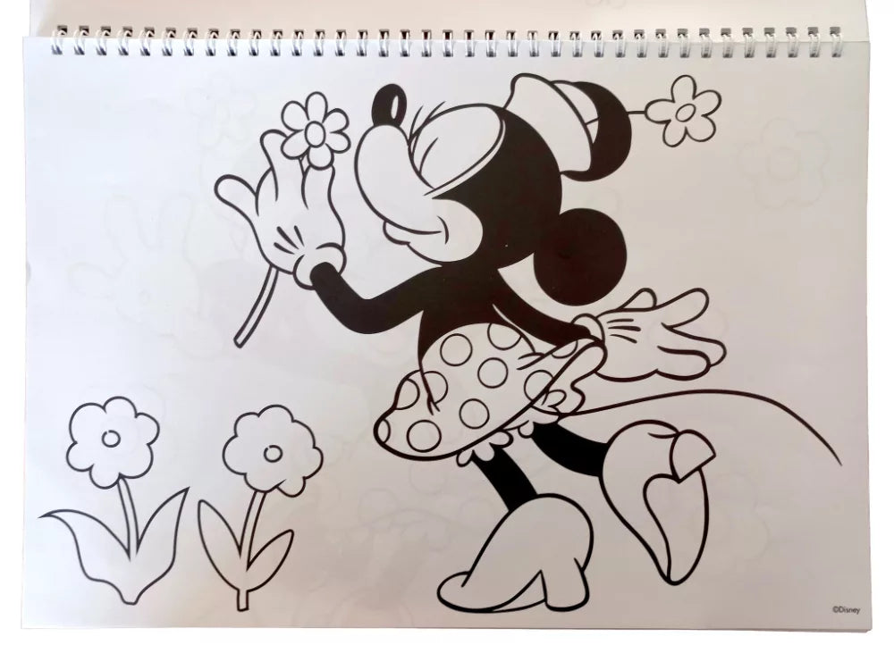 (Précommande) Carnet de croquis à spirale A/4 Minnie