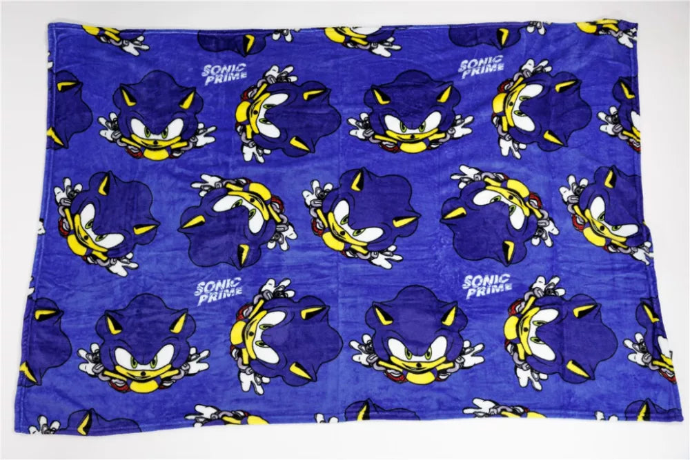 (Précommande) Couverture en flanelle Sonic 110x150cm