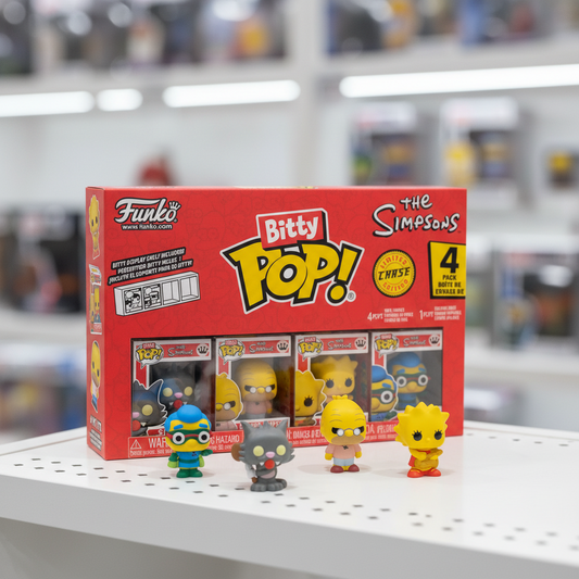 (Précommande) Coffret 4 figurines Bitty POP Les Simpson Scratchy