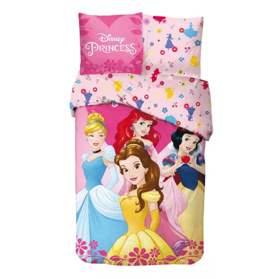 (Précommande)Parure de lit 1 personne Princesses