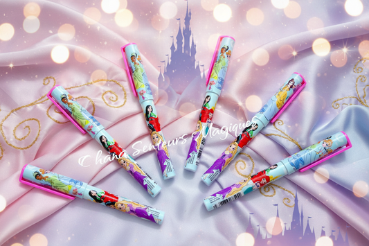 Stylo bleu en métal - Princesses Disney
