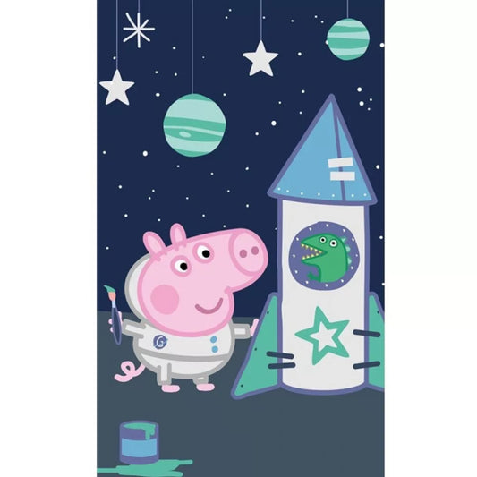 Serviette de toilette 30x50cm Peppa pig