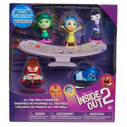 Coffret de 5 figurines Vice-Versa 2 Disney Pixar