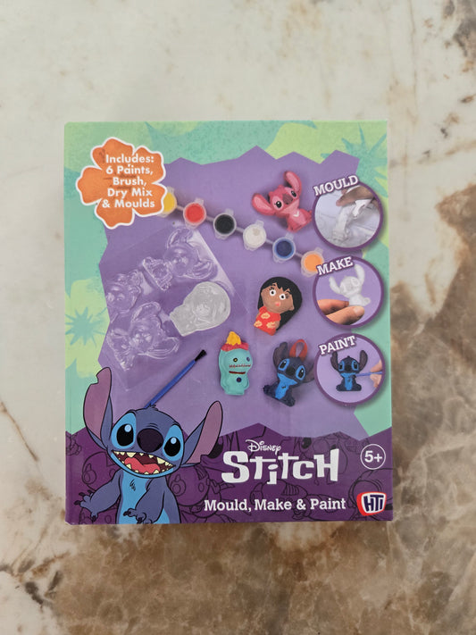 Coffret de plâtre et de peinture Disney Stitch